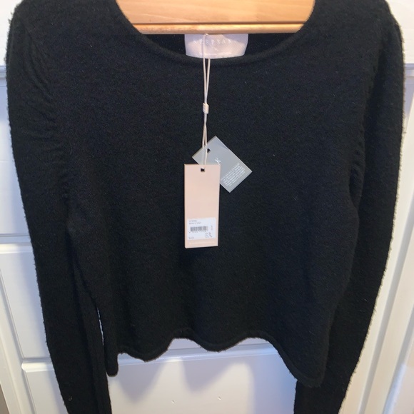 Keepsake black wool sweater - Size 10 - Picture 5 of 10